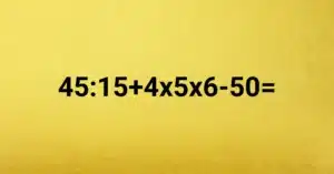 Matek feladvány: 12 másodperc alatt csak a legnagyobb zsenik oldják meg ezt a feladatot!