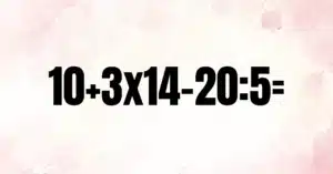 Matek feladvány: Csak annyi a feladat, hogy ki kell számolni helyesen ezt a feladatot!