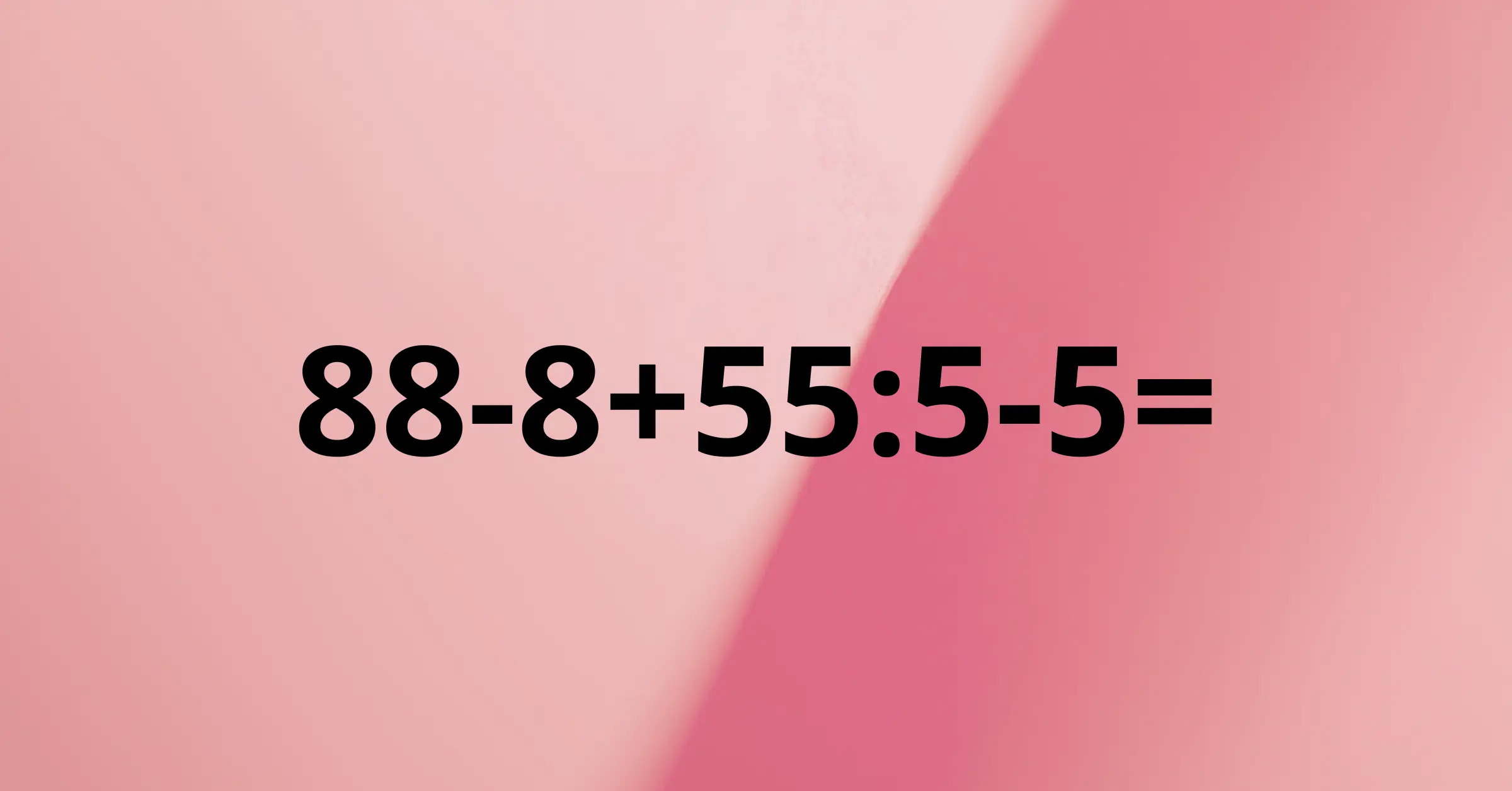 Napi matek feladvány: Az emberek 10%-a tudja csak kiszámolni helyesen ezt a feladatot. Neked menni fog?