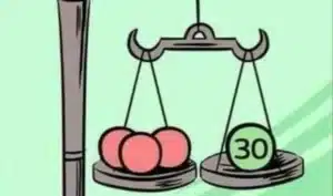 Egyszerű számolás, mégis sokan hibáznak: mennyit nyomhat a fehér golyó?