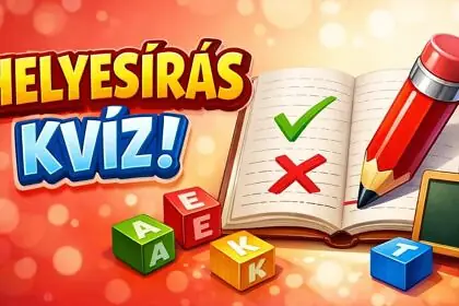 Helyesírás kvíz: Egybe vagy külön? 8 szó, amit érdemes kétszer megnézni